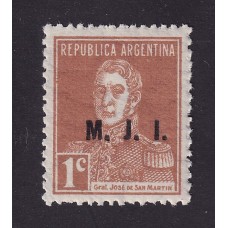 ARGENTINA SERVICIO OFICIAL GJ 409 ESTAMPILLA NUEVA MINT U$  0,90